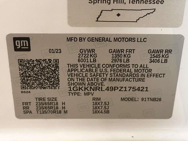 2023 GMC Acadia SLE