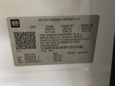 2023 Chevrolet Traverse LT Cloth