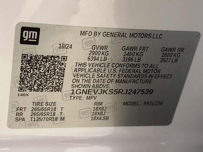 2024 Chevrolet Traverse Z71