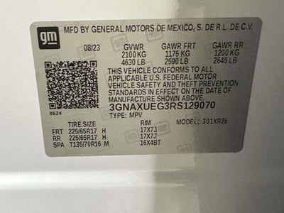 2024 Chevrolet Equinox LT