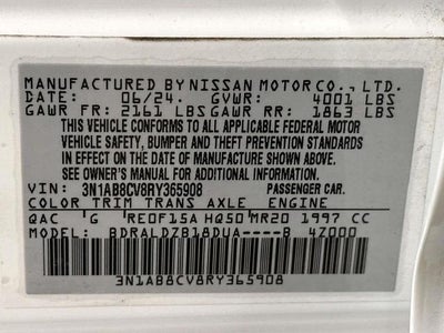 2024 Nissan Sentra SV