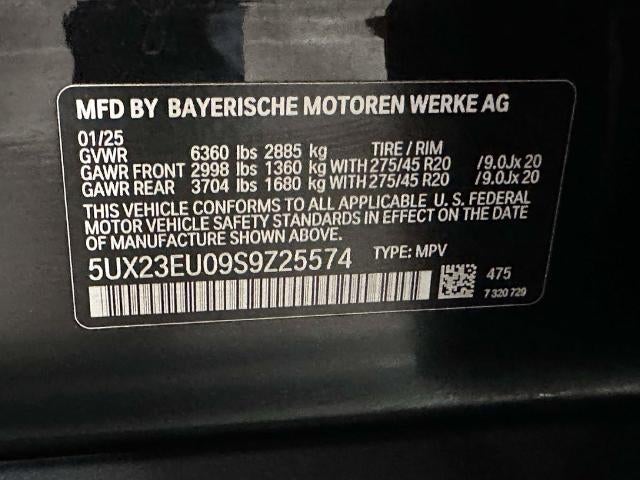 2025 BMW X5 xDrive40i