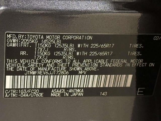 2018 Toyota RAV4 XLE