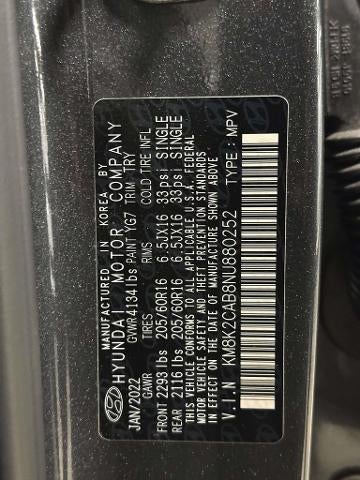 2022 Hyundai Kona SE