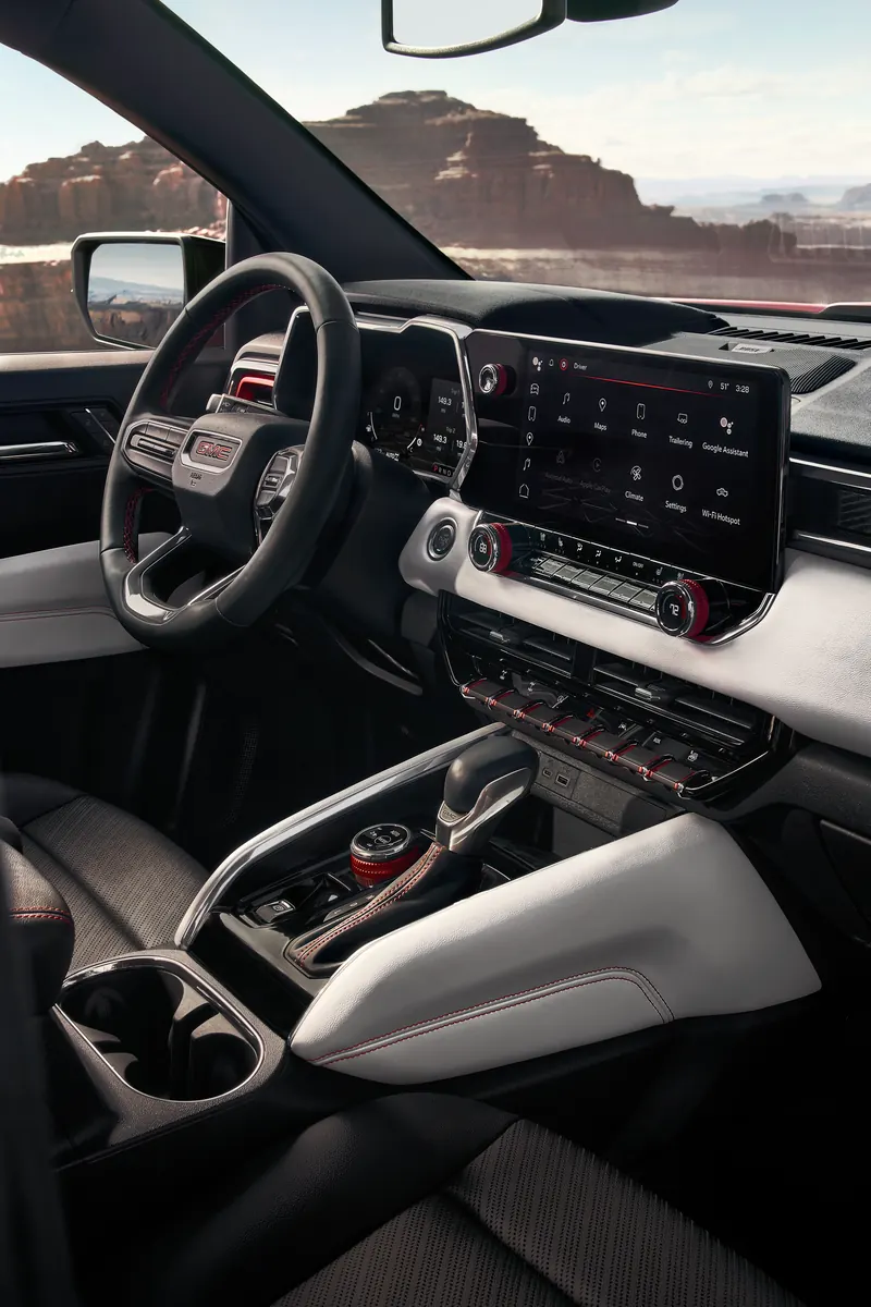 2026 GMC Canyon infotainment system at Bical Auto Mall Buick GMC in Brooklyn NY