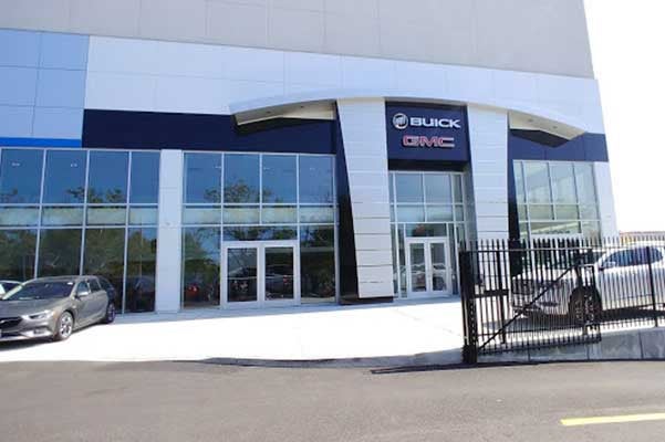 Bical Auto Mall Buick GMC in Brooklyn NY Dealership Building Exterior front entrance